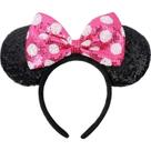 Bandana Mouse Ears ETLUK para mulheres e meninas (rosa)