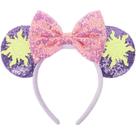 Bandana Mouse Ears ETLUK Princess para mulheres e meninas, roxa