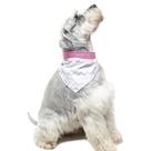 Bandana para Cachorro - Tecido Dupla face e Laço Pied De Poule Bandana para Cachorro - Tecido Dupla face e Laço Pied De Poule