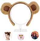Bandana SIOTMERA Bear Ears Brown para adultos e crianças pequenas