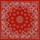 Bandana vermelho Bandana vermelho