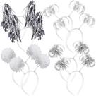 Bandanas Censen Halloween Pom Pom Party, 8 unidades para adultos