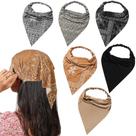 Bandanas de cabelo, faixa de cabeça Vercret Classic Floral para mulheres x6 Bandanas de cabelo, faixa de cabeça Vercret Classic Floral para mulheres x6