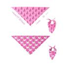 Bandanas De Natal Para Cães 2 Peças: Lenços Triangulares Com Estampa De Árvore De Natal E Papai Noel Bandanas De Natal Para Cães 2 Peças: Lenços Triangulares Com Estampa De Árvore De Natal E Papai Noel