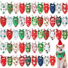 Bandanas de Natal para cães Abbylike 50 unidades para cães (80 x 55 cm) Bandanas de Natal para cães Abbylike 50 unidades para cães (80 x 55 cm)
