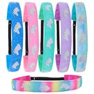 Bandanas de unicórnio FROG SAC para meninas ajustáveis de 17 a 20 cm