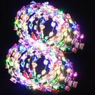Bandanas LED Flower Crowns QSjqllo, 20 unidades para mulheres
