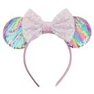 Bandanas Mouse Ears Foeran Shiny Bows, lantejoulas para meninas e mulheres Bandanas Mouse Ears Foeran Shiny Bows, lantejoulas para meninas e mulheres