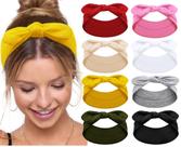 Bandanas Tobeffect para mulheres, turbante antiderrapante de 9 cm de largura Bandanas Tobeffect para mulheres, turbante antiderrapante de 9 cm de largura