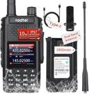 Bandas completas Walkie Talkie Radtel RT-630 IP67 à prova d'água de 10 W