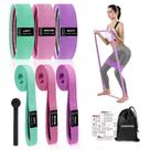 Bandas de resistência KANGFITER, tecido grande para exercícios Bandas de resistência KANGFITER, tecido grande para exercícios