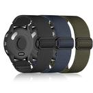 Bandas elásticas esportivas de nylon de 22 mm para Garmin Vivoactive 4/Venu 3