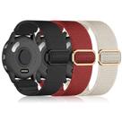 Bandas elásticas esportivas de nylon de 22 mm para Garmin Vivoactive 4/Venu 3