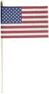Bandeira americana portátil Banner Valley Forge 20x30 cm