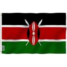 Bandeira Anley Fly Breeze Kenya 90x150cm Poliéster Bandeira Anley Fly Breeze Kenya 90x150cm Poliéster