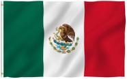Bandeira Anley Fly Breeze Mexico 90x150cm Poliéster