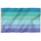 Bandeira Anley Fly Breeze Nomascsexual Pride 90x150cm Poliéster