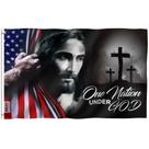 Bandeira Anley Fly Breeze One Nation Under God 90x150cm Poliéster