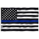 Bandeira Anley Fly Breeze Thin Blue Line EUA 120x180cm Poliéster
