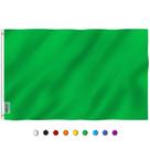 Bandeira Anley Fly Breeze Verde Sólido 90x150cm Poliéster
