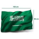 Bandeira Arábia Saudita 150x90 Cm Poliéster Oficial Envio já
