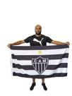 Bandeira Atlético Mineiro Oficial Licenciada 1 Face 71 X1,28 Bandeira Atlético Mineiro Oficial Licenciada 1 Face 71 X1,28
