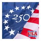 Bandeira Betsy Ross 250 Anos Made in USA 3x5 Bandeira Betsy Ross 250 Anos Made in USA 3x5