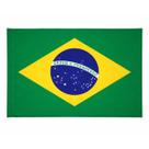 Bandeira Brasil Grande Seleção Copa Mundo Futebol Esporte Patriota Torcedor Carreata Resistente