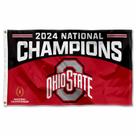 Bandeira Campeões Ohio State Buckeyes Futebol Universitário 2024