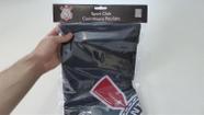 Bandeira Corinthians Torcedor Licenciada 2 Panos 1 Face Oficial JC Bandeiras