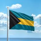 Bandeira da Bahamas 80cmx140cm Tecido Oxford 100% Poliéster