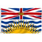 Bandeira da British Columbia 90x150cm - Poliéster - Anley Fly Breeze Bandeira da British Columbia 90x150cm - Poliéster - Anley Fly Breeze