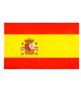 Bandeira da Espanha Dupla Face 1,50 x 0,90 Mts Alta Qualidade