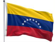 Bandeira da Venezuela Uma Face Estampada Tamanho 70x100cm