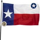 Bandeira DANF Bandeira do Texas 90x150 cm Estrela bordada em nylon