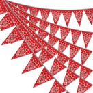 Bandeira de flâmula Hysilla Western Birthday com 15 m de comprimento
