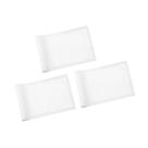 Bandeira de golfe KINGTOP Plain White 420D Nylon 20x15cm, pacote com 3 Bandeira de golfe KINGTOP Plain White 420D Nylon 20x15cm, pacote com 3
