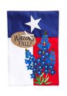 Bandeira de jardim Bandeira perene Bandeira Texas Blue Bonnets 30x45cm