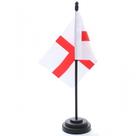 Bandeira de Mesa Inglaterra 14x21 cm com Pedestal Decorativo