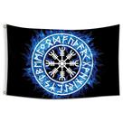 Bandeira de tecido de poliéster Viking Pirate 90x150cm