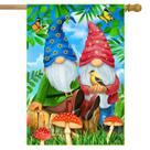 Bandeira decorativa Briarwood Lane Gnome Sweet Gnome 40x28cm