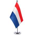 Bandeira Desktop Flag Holanda 14x21cm Poliéster Mini