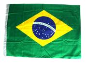 Bandeira Do Brasil 120 X 180cm Grande Encaixe P/ Mastro - Nova
