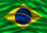 Bandeira do Brasil 60x90 cor super forte