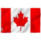 Bandeira do Canadá Anley Fly Breeze 90x150cm poliéster com ilhós