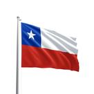 Bandeira do Chile 80cmx140cm Tecido Oxford 100% Poliéster Bandeira do Chile 80cmx140cm Tecido Oxford 100% Poliéster
