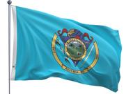 Bandeira do Município de Água Boa - MG Dupla Face Estampada Tamanho 70x100cm