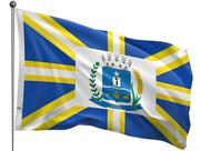 Bandeira do Município de Anápolis Dupla Face Estampada Tamanho 70x100cm