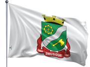 Bandeira do Município de Brusque Uma Face Estampada Tamanho 90x128cm