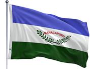 Bandeira do Município de Manacapuru Dupla Face Estampada Tamanho 90x128cm
